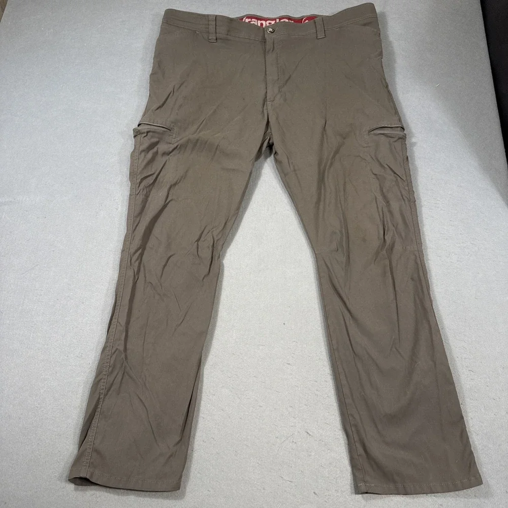 Wrangler ATG All‎ Terrain Gear Pants KHAKI  44x30 Outdoor Hiking Stretch